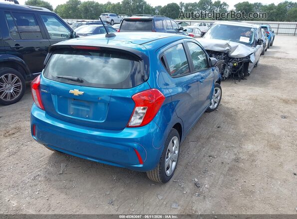 KL8CB6SA6LC403105 2020 CHEVROLET SPARK Turquoise Հետևի աջ