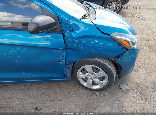 KL8CB6SA6LC403105 2020 CHEVROLET SPARK Turquoise Դիմացի տեսք