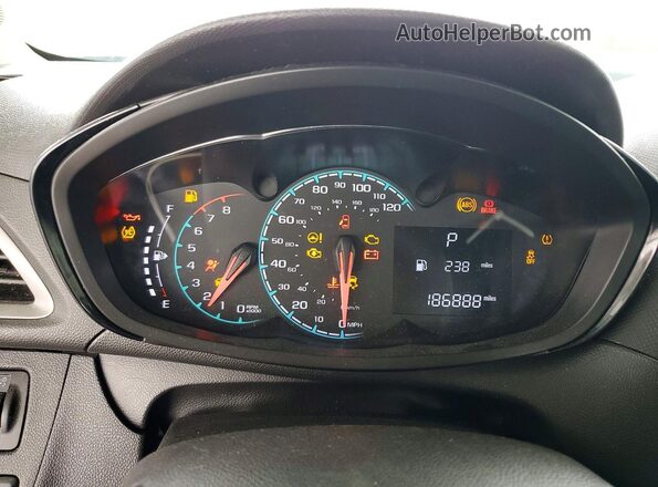 KL8CB6SA6LC425332 2020 CHEVROLET SPARK Blue Սարքավորումների վահանակի տեսք