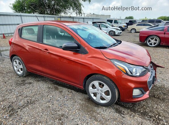 KL8CB6SA6MC228825 2021 CHEVROLET SPARK Orange 