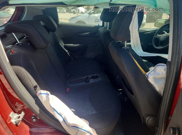 KL8CB6SA6NC025161 2022 CHEVROLET SPARK Red Vista de los asientos traseros