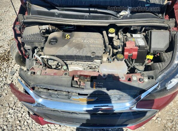KL8CB6SA6NC025161 2022 CHEVROLET SPARK Red Vista interior trasera