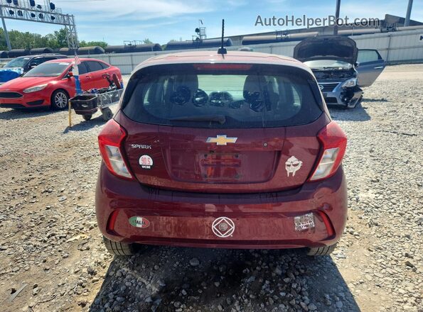 KL8CB6SA6NC025161 2022 CHEVROLET SPARK Red Vista trasera
