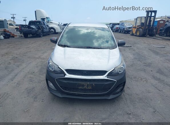 KL8CB6SA7KC724312 2019 CHEVROLET SPARK Silver Вид щитка приладів