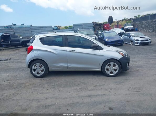 KL8CB6SA7KC724312 2019 CHEVROLET SPARK Silver Вид задньої частини салону