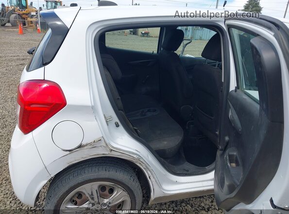 KL8CB6SA7LC446609 2020 CHEVROLET SPARK White Widok naklejki z numerem VIN