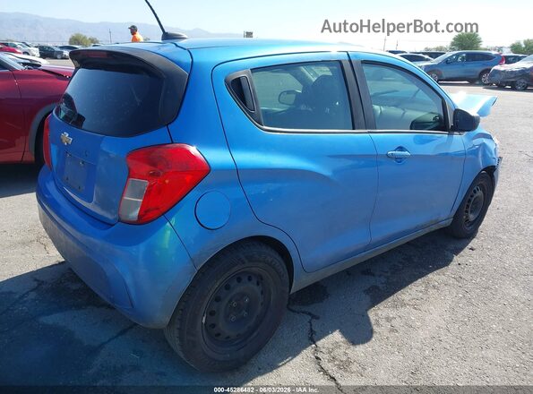 KL8CB6SA8JC426477 2018 CHEVROLET SPARK Blue Задня права чверть