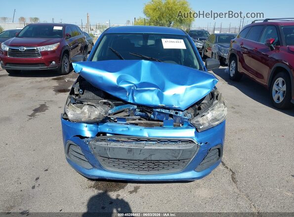KL8CB6SA8JC426477 2018 CHEVROLET SPARK Blue Вид задньої частини салону