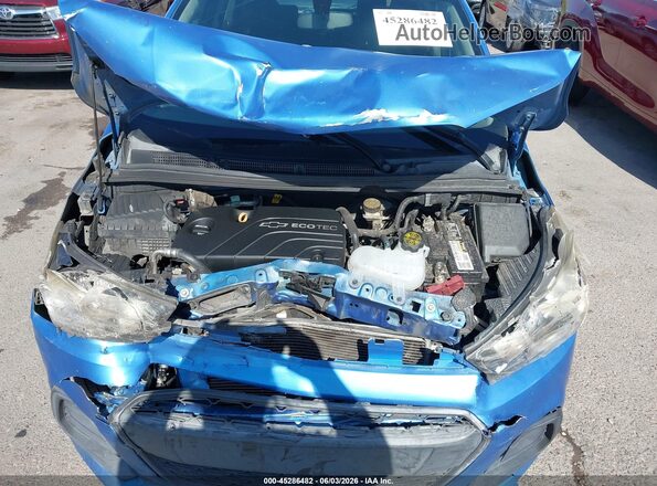KL8CB6SA8JC426477 2018 CHEVROLET SPARK Blue Вид ззаду