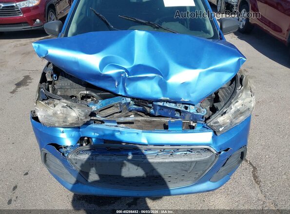 KL8CB6SA8JC426477 2018 CHEVROLET SPARK Blue Вид спереду