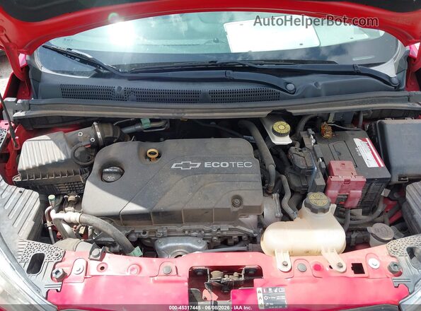 KL8CB6SA8JC436605 2018 CHEVROLET SPARK Red Вид ззаду