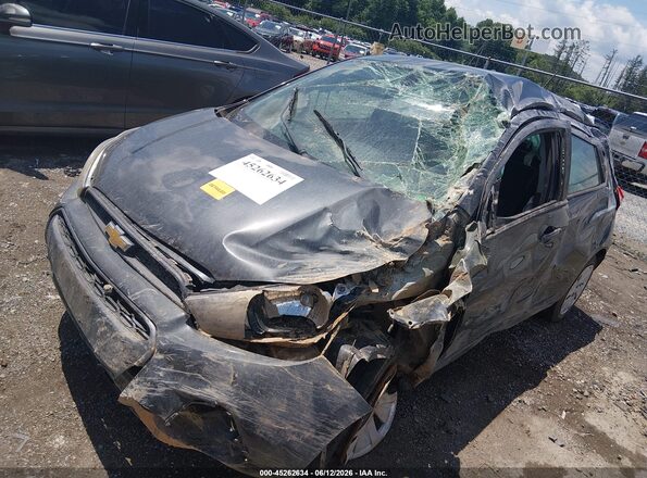 KL8CB6SA8JC446938 2018 CHEVROLET SPARK Gray Передня ліва чверть