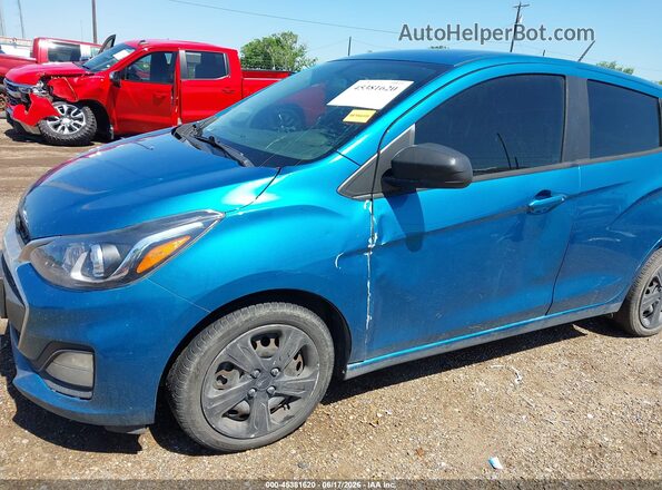 KL8CB6SA8KC785541 2019 CHEVROLET SPARK Blue Widok z przodu