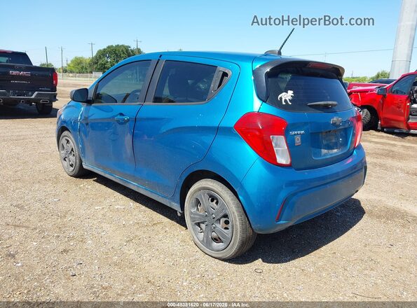 KL8CB6SA8KC785541 2019 CHEVROLET SPARK Blue Tył lewy