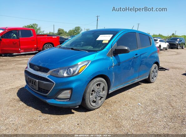KL8CB6SA8KC785541 2019 CHEVROLET SPARK Blue Przód lewy