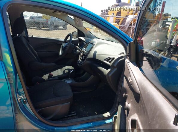 KL8CB6SA8KC785541 2019 CHEVROLET SPARK Blue Widok wnętrza z przodu