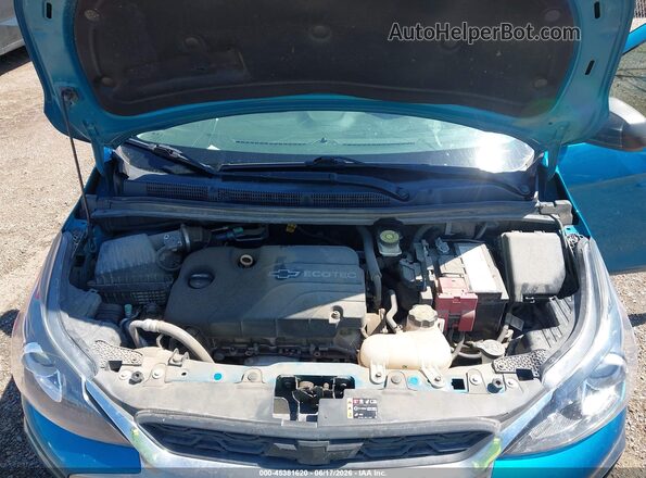 KL8CB6SA8KC785541 2019 CHEVROLET SPARK Blue Widok z tyłu