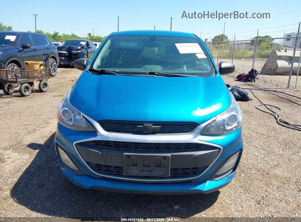 KL8CB6SA8KC785541 2019 CHEVROLET SPARK Blue Widok wnętrza z tyłu