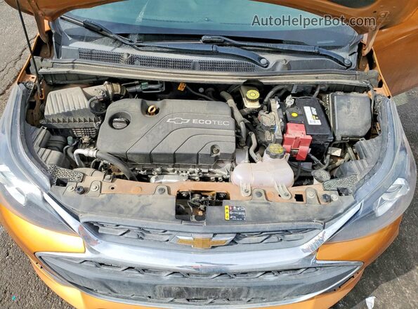 KL8CB6SA8KC816321 2019 CHEVROLET SPARK Orange Вид задньої частини салону