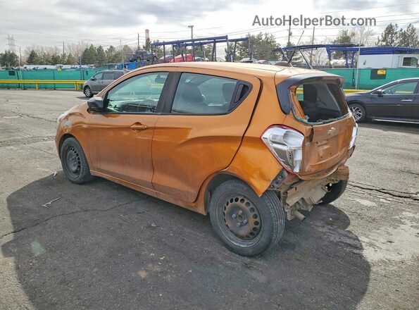 KL8CB6SA8KC816321 2019 CHEVROLET SPARK Orange Задня ліва чверть