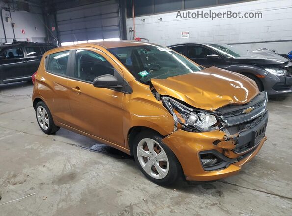 KL8CB6SA8LC413201 2020 CHEVROLET SPARK Orange Delantero derecho