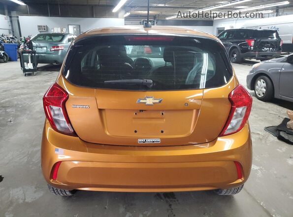 KL8CB6SA8LC413201 2020 CHEVROLET SPARK Orange Vista trasera