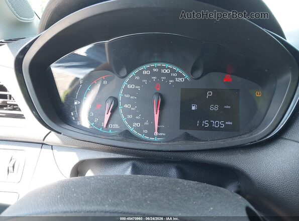 KL8CB6SA8LC421430 2020 CHEVROLET SPARK White Հետևի նստատեղերի տեսք