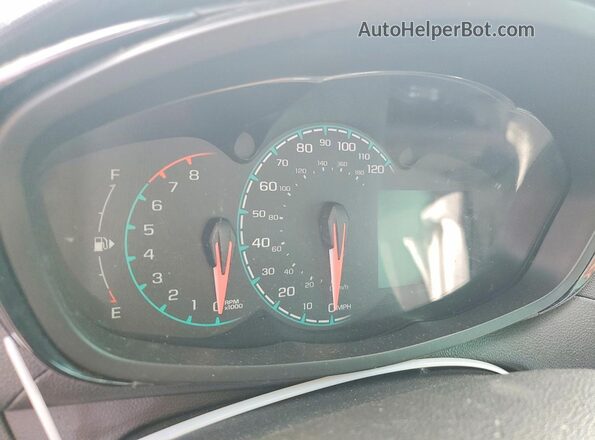 KL8CB6SA8LC460759 2020 CHEVROLET SPARK Black Instrument cluster view