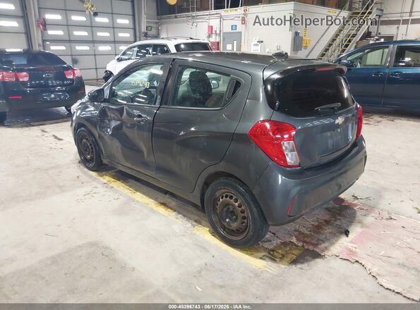 KL8CB6SA8LC477786 2020 CHEVROLET SPARK Gray Trasero izquierdo