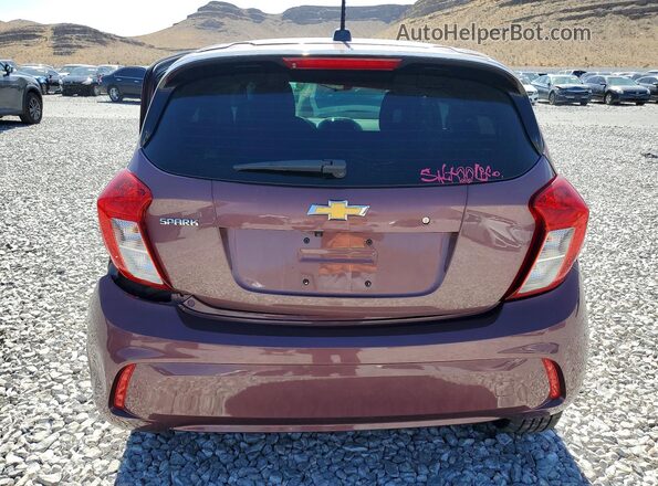 KL8CB6SA8LC478436 2020 CHEVROLET SPARK Purple Widok z tyłu