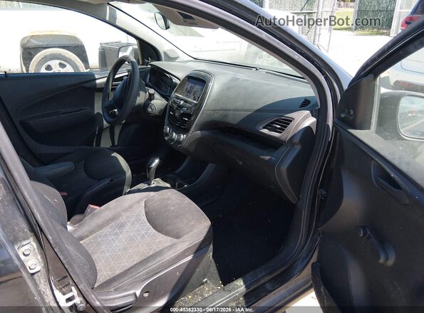 KL8CB6SA8MC707618 2021 CHEVROLET SPARK Black Widok wnętrza z przodu