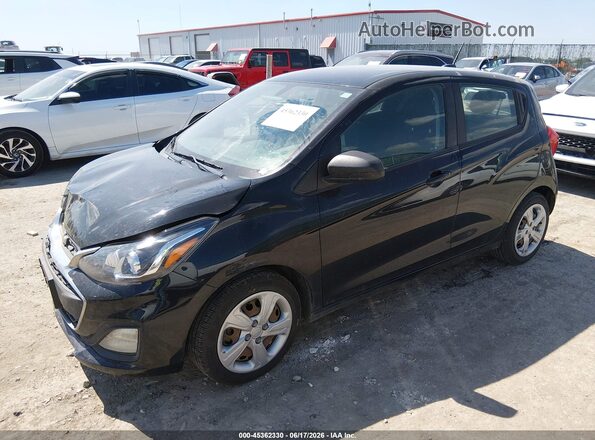KL8CB6SA8MC707618 2021 CHEVROLET SPARK Black Przód lewy
