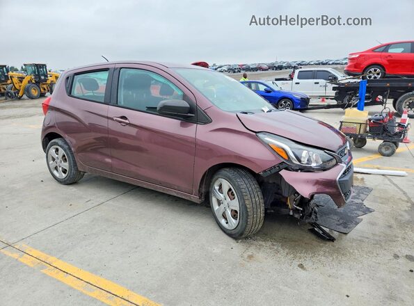 KL8CB6SA8MC714875 2021 CHEVROLET SPARK Фиолетовый Передняя правая четверть