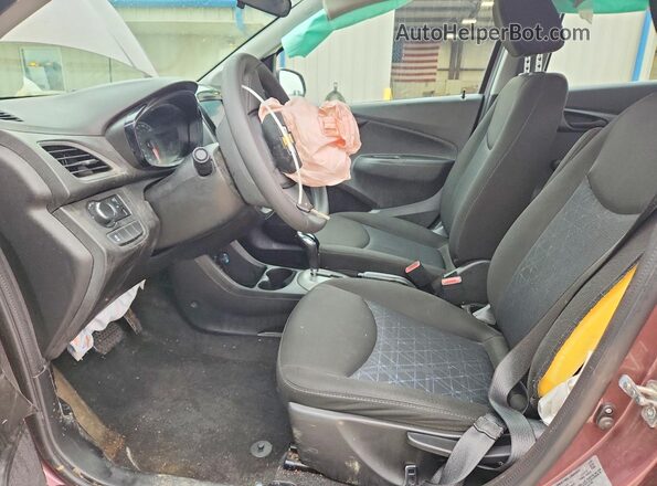 KL8CB6SA8MC714875 2021 CHEVROLET SPARK Фиолетовый Вид салона спереди