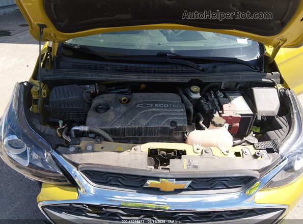 KL8CB6SA8NC004411 2022 CHEVROLET SPARK Yellow Vista trasera