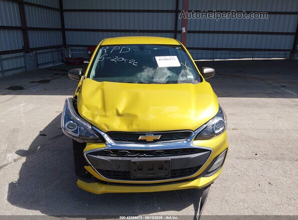 KL8CB6SA8NC004411 2022 CHEVROLET SPARK Yellow Vista interior trasera