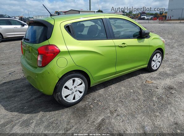 KL8CB6SA9GC591320 2016 CHEVROLET SPARK Green Rear right