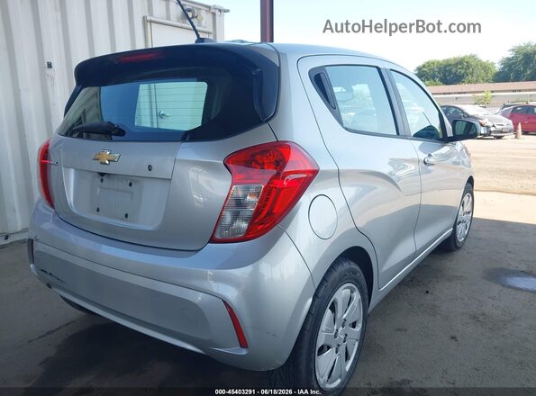 KL8CB6SA9HC751052 2017 CHEVROLET SPARK Silver უკანა მარჯვენა