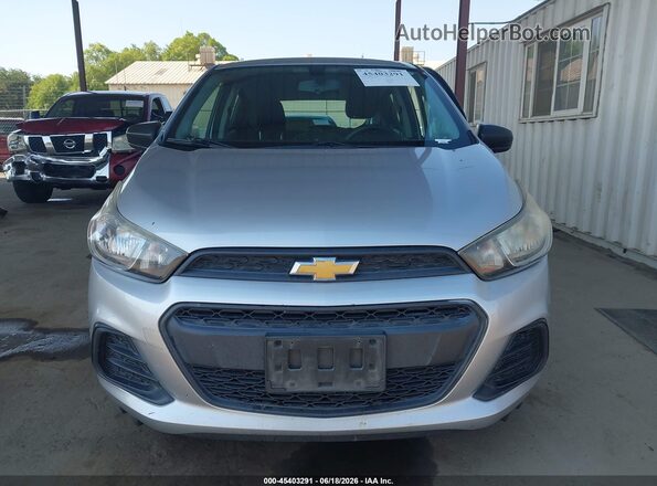 KL8CB6SA9HC751052 2017 CHEVROLET SPARK Silver ხელსაწყოთა პანელის ხედი