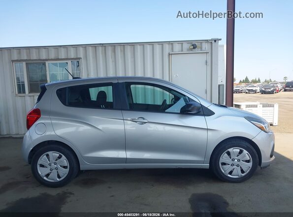 KL8CB6SA9HC751052 2017 CHEVROLET SPARK Silver უკანა სალონის ხედი