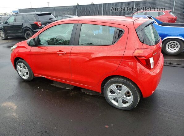 KL8CB6SA9LC414258 2020 CHEVROLET SPARK Red Հետևի ձախ