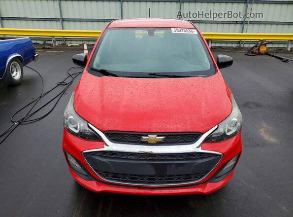 KL8CB6SA9LC414258 2020 CHEVROLET SPARK Red Դիմացի տեսք