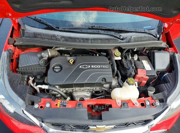 KL8CB6SA9LC414258 2020 CHEVROLET SPARK Red Սալոնի հետևի տեսք