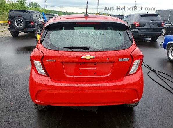 KL8CB6SA9LC414258 2020 CHEVROLET SPARK Red Հետևի տեսք