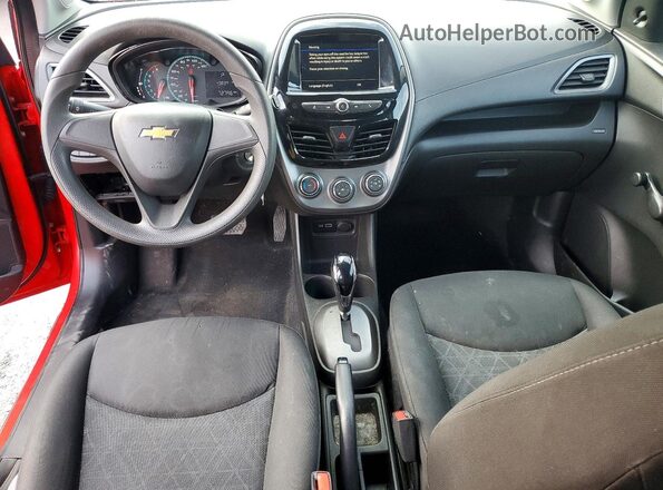 KL8CB6SA9LC414258 2020 CHEVROLET SPARK Red Առջևի վահանակի տեսք