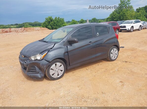 KL8CB6SAXHC839771 2017 CHEVROLET SPARK Gray Przód lewy