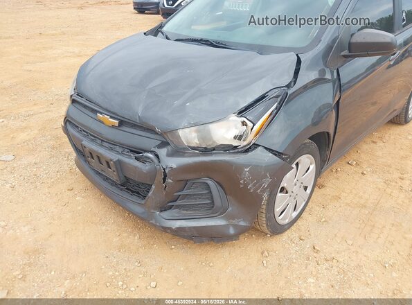 KL8CB6SAXHC839771 2017 CHEVROLET SPARK Gray Widok wnętrza z przodu