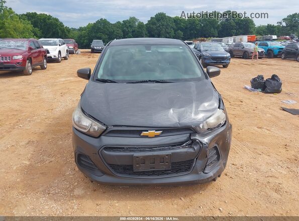 KL8CB6SAXHC839771 2017 CHEVROLET SPARK Gray Widok zestawu wskaźników