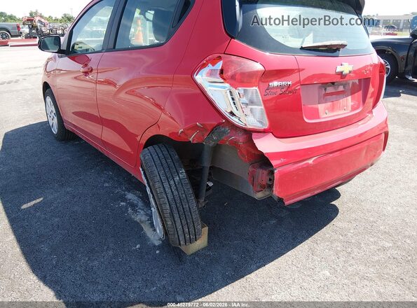 KL8CB6SAXJC442762 2018 CHEVROLET SPARK Red Front view