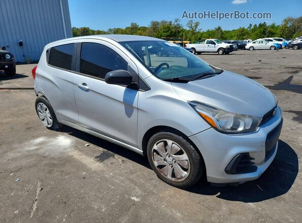 KL8CB6SAXJC481268 2018 CHEVROLET SPARK Silver 